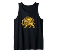Emblema Leone Persiano e Sole - Shir-o Khorshid Fârsi Historic Canotta