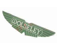 Emblema Logo Auto British Wolseley In Acciaio Inox Verde Badge @US