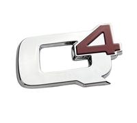 Emblema Logo Auto per Alfa Romeo Stelvio Q4, Distintivo Logo Emblema Car Body Logo Sticker Auto Stemmi Decorazioni,D