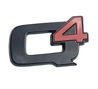 Emblema Logo Auto per Alfa Romeo Stelvio Q4, Distintivo Logo Emblema Car Body Logo Sticker Auto Stemmi Decorazioni,C