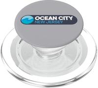 Emblema logo Ocean City - Ocean City New Jersey PopSockets PopGrip per MagSafe