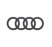 Emblema Logo Originale Audi A5 Q5 Q6 E-TRON Ringe Per Portellone Anthracite