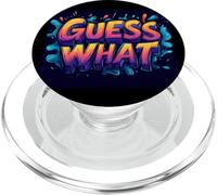 Emblema multicolore Indovina Qual è PopSockets PopGrip per MagSafe