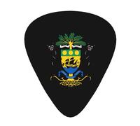 Emblema nazionale del Gabon Plettri per chitarra Plettri per chitarra basso 12 pezzi