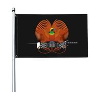 Emblema Nazionale Della Papua Nuova Guinea Garden Flag Con 2 Occhielli Bandiere Da Giardino Divertente Bandiera Da Cortile Per Interni Fattoria Patio 90X150Cm