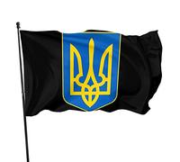 emblema nazionale dell'Ucraina bandiera 3x5 piedi giardino decorazione esterna banner