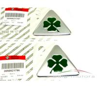 Emblema originale Alfa Romeo Mito, con quadrifoglio