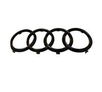 Emblema Originale Audi Anelli Nero Lucido