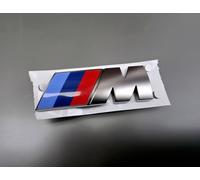 Emblema Originale BMW M Scritta Cromata Opaca 45x15mm Paraurti 5A1F8C6