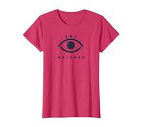 Emblema osservatore Celeste per osservare Le Stelle Maglietta, Donna, Rosso mélange, XL