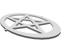 Emblema Pentagramma Ricambio per Toyota Camry Stampato 3D CamryPent