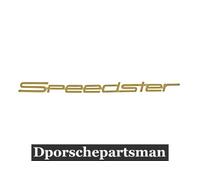Emblema Porsche 356 A / B / C / SC "Speedster" (Oro) Nuovo