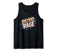 Emblema Rabbia retrò per Ragazzi e Ragazze Canotta