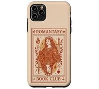 Emblema Regina Club Libro Romantasy Custodia per iPhone 11 Pro Max