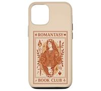 Emblema Regina Club Libro Romantasy Custodia per iPhone 12/12 Pro