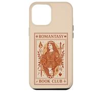 Emblema Regina Club Libro Romantasy Custodia per iPhone 12 Pro Max