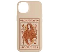 Emblema Regina Club Libro Romantasy Custodia per iPhone 14 Plus