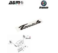 EMBLEMA SCRITTA TONALE SIGLA NERA POSTERIORE ORIGINALE ALFA ROMEO 50569803
