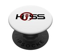 Emblema sibilo che colpisce il simbolo del potere del cobra PopSockets PopGrip Adesivo