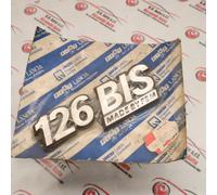 EMBLEMA SIGLA MODELLO FIAT 126 BIS MADE BY FSM COD. 7628902 NUOVO ORIGINALE