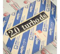 EMBLEMA SIGLA MODELLO LANCIA DEDRA 2.0 TURBO DS COD. 82457303 NUOVO ORIGINALE