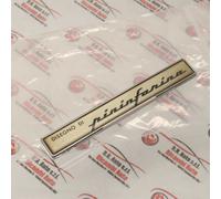 EMBLEMA SIGLA MODELLO PININFARINA ALFA 33 COD. 60505194 NUOVO ORIGINALE