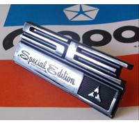 Emblema Special Edition Chrome E Nero MOPAR Per Dodge Charger 66-70 Coronet Nos