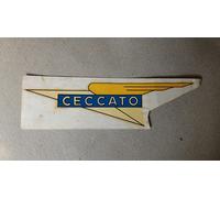 Emblema stemma adesivo d'epoca per Moto Ceccato