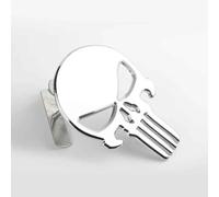 Emblema Teschio Metallo 3D Griglia Auto Compatibile Jeep Wrangler Grand Cherokee