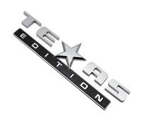 Emblema Texas Edition - Badge decorativo 3D, adesivo per parafango in ABS, elegante decalcomania per auto | Ornamento per portellone posteriore, accessorio per portiera del camion, decorazione univers