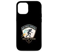 Emblema veloce e feroce senza paura del derby del rullo Custodia per iPhone 12/12 Pro