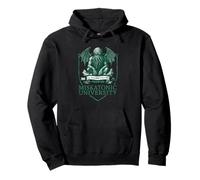 Emblema Verde della Miskatonic University Cthulhu Arkham Lovecraft Felpa con Cappuccio
