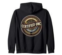 Emblema Vintage Certificato UNC Authentic Felpa con Cappuccio