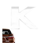 Emblemi e distintivi per auto con lettera 3D, etichetta adesiva per lettere di emblema per auto | Decalcomanie automobilistiche impermeabili a prova di polvere | Adesivi robusti del durabili