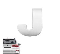 Emblemi e distintivi per auto, lettere 3D, adesivi antipolvere per auto, design 3D, adesivi per auto con alfabeto per auto, auto