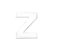 Emblemi e distintivi per auto, lettere 3D, adesivi con logo auto, impermeabili e resistenti alla luce, per paraurti auto, adesivi robusti, adesivi alfabetici, resistenti alla luce, facili da applicare