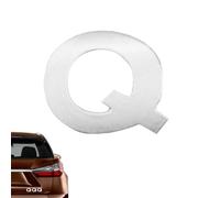 Emblemi e distintivi per auto, lettere 3D, adesivi per lettere, antipolvere, impermeabili, resistenti adesivi per auto con maggiore durata e design 3D per auto