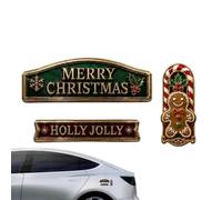Emblemi e Stemmi per Auto Sticker natalizio portiera SUV in ferro