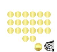 Embossed Certificate Stickers - 100 Piece Self-Adhesive Silver Gold Labels | 4.5x4.5cm Metal Film Reward Seals for Document Archiving Awards Legal Papers Wedding Invitations Christmas Greeting