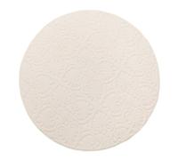 Embossed Round Area Rugs Washable Large Soft Carpet for Living Room Kitchen Bedroom Office Dining Room Floor Decor(160CM/62.9")