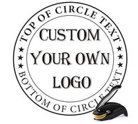 Embosser per libri personalizzato - Goffratrice personalizzata con ex libris, timbro per libri incluso, embosser personalizzato per copertine, regalo originale per lettori e bibliofili (Logo)