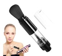 Embossing Powder Brush, Foundation Brush for Blush Bronzer | Reusable Retractable Applicator Brush | Soft Bristles Makeup Brush Portable Applicator Tool for Makeup Beginners Beauty Lovers