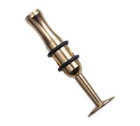 Embouchure Training Device, Metal Lip Muscle Builder, 2.68x1.22x1.22 Inches Brass Construction, Tone Control Assistance, Trumpet Accessories for Musicians Using Cornet and Horns