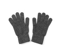 Embouro 100% Cashmere Men's Gloves, Knitted Ultra Soft Pure Cashmere Gloves with Ribbed Cuffed