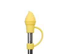 Embout per cannuccia tazza termica in acciaio inox Qwetch Jaune TU