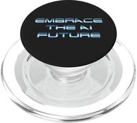 Embrace the AI Future, Ironia Distopica, macchine ribelli PopSockets PopGrip per MagSafe