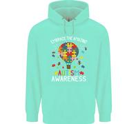Embrace The Amazing Autism Asd Bambini Felpa con Cappuccio