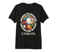 Embrace The Enchanted Christmas Mystical Creatures Maglietta Premium