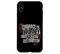 Embrace the Journey Boot - Motivazione del percorso escursionistico Custodia per iPhone XS Max