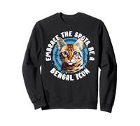 Embrace The Spots Be A Bengal Icon Cat Lover Owner Felpa